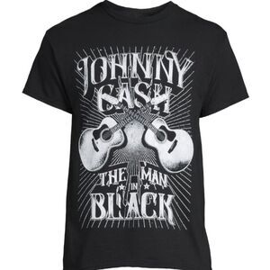 Johnny Cash The‎ Man In Black S/S T-Shirt